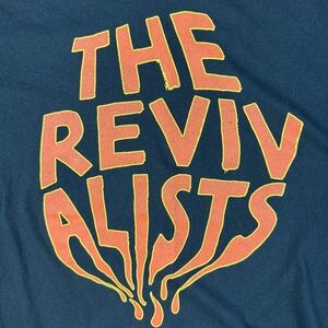 The Revivalists Band T-Shirt Size Small Comfort Colors Alternative Rock Concert